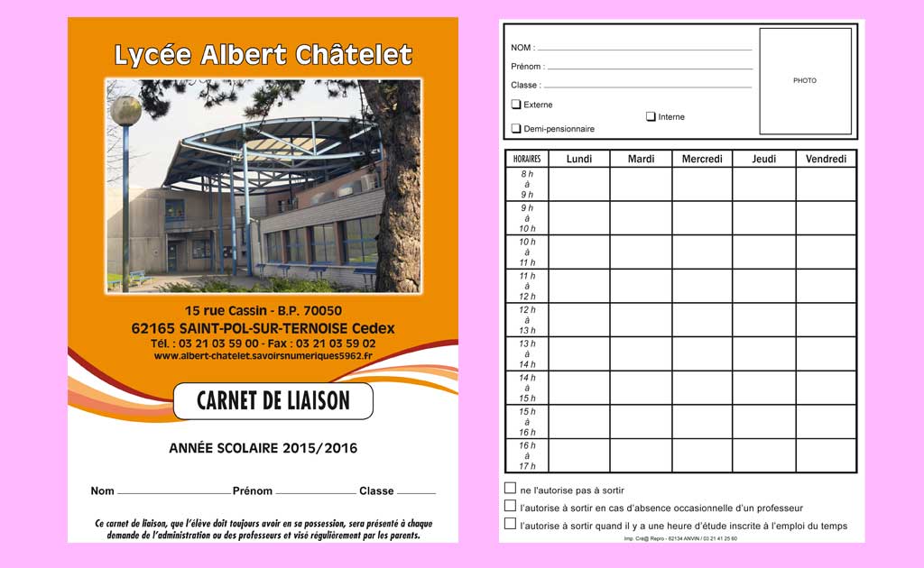 Impression Carnets - Facturiers