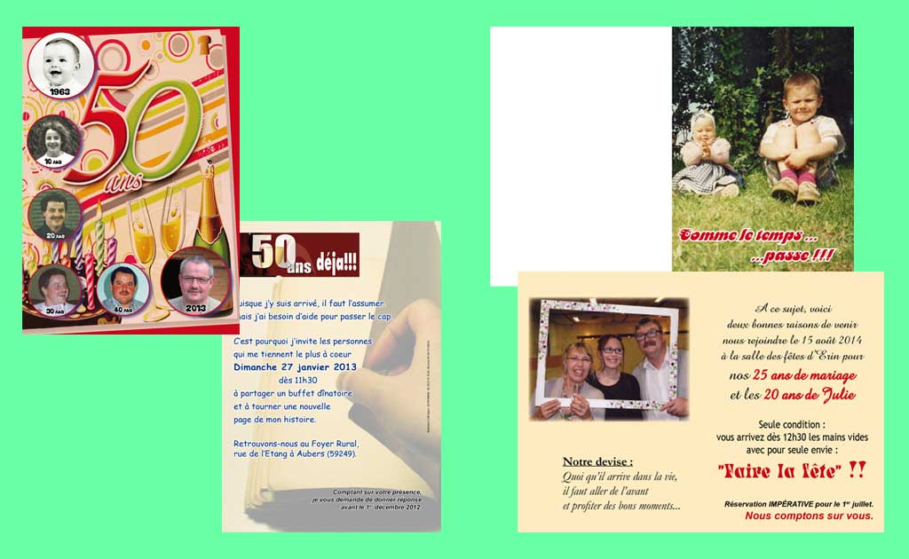 Crearepro votre imprimeur pour vos invitations