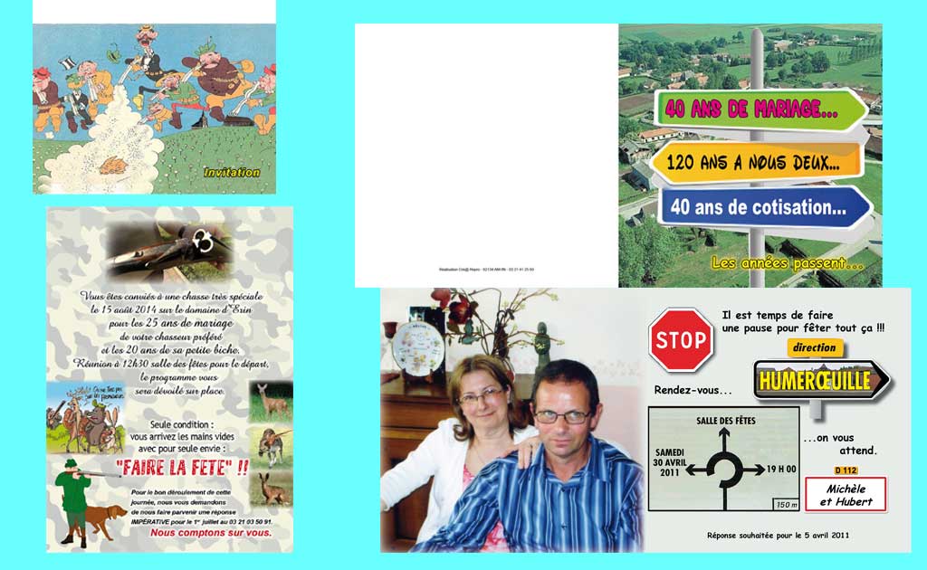 Crearepro votre imprimeur pour vos invitations
