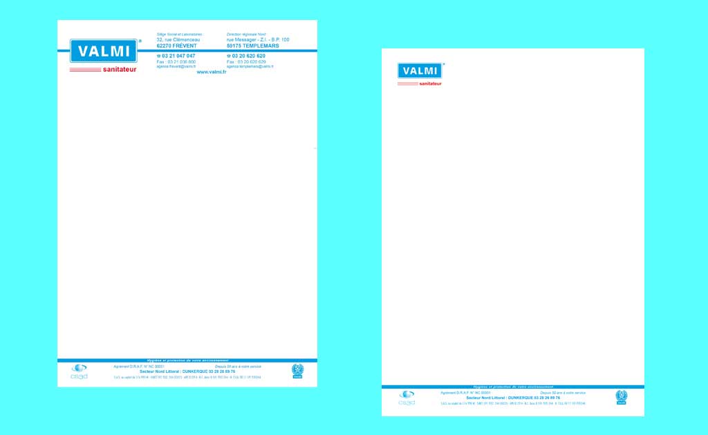 Crearepro votre imprimeur pour vos têtes de lettre